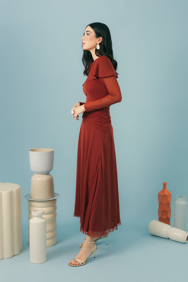 Vestido Terracota - Imagen 4